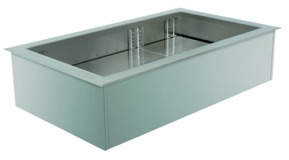 Bild 1: Nordcap Einbau-Kühlwanne (Stille Kühlung) EBW 1/1 Z, zentralgekü