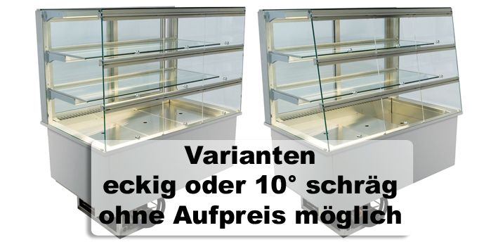Bild 2: Nordcap Einbau-Kühlvitrine Gastro GR-145-70-E R290 KL 12 SB-Klap