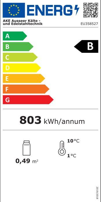 Bild 2: Nordcap Aufsatz-Kühlvitrine AKV-S 147-KL