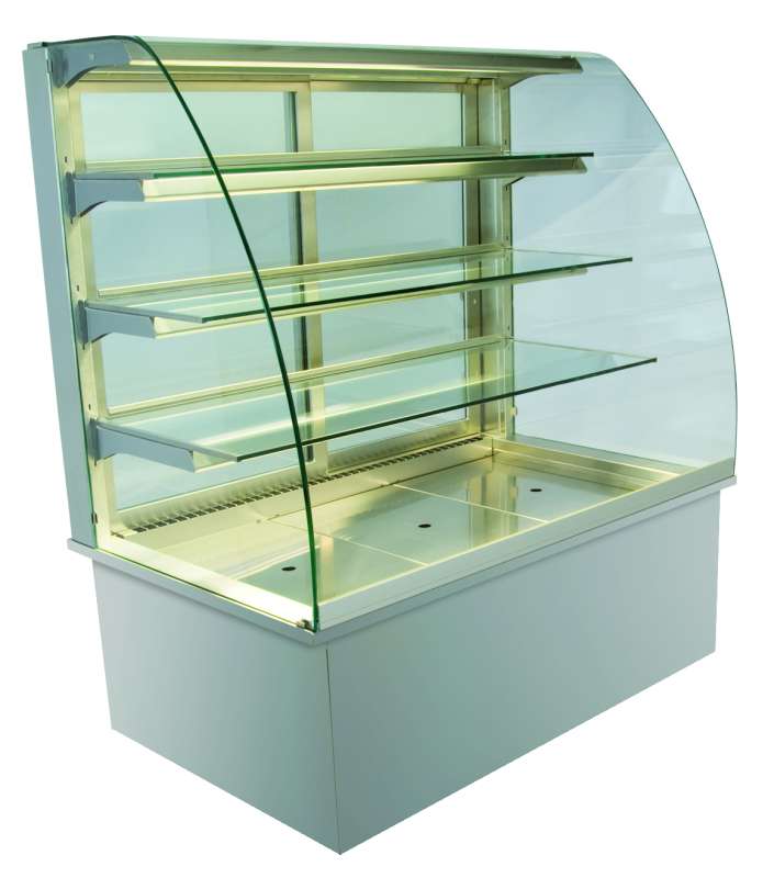 Bild 1: Nordcap Einbau-Kühlvitrine HCG-80-87-Z