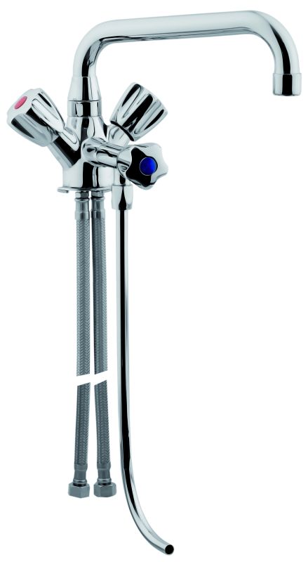 Bild 1: Einloch Mischbatterie für 1 Becken + Niederdruck