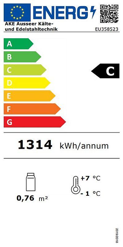 Bild 2: Nordcap Aufsatz-Kühlvitrine AKV-S 147