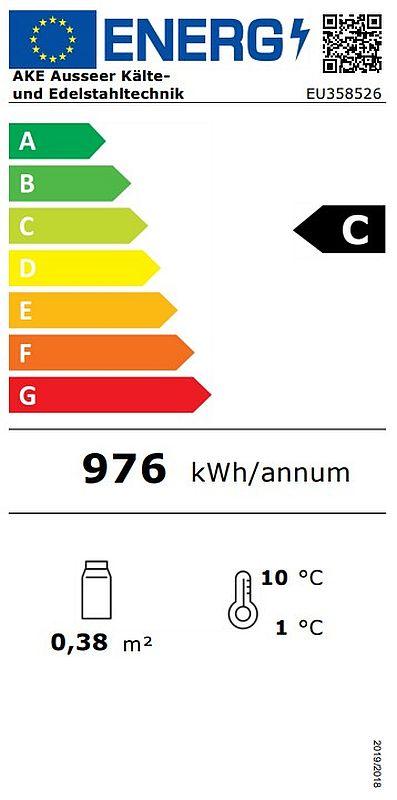 Bild 2: Nordcap Aufsatz-Kühlvitrine AKV-S 116-KL
