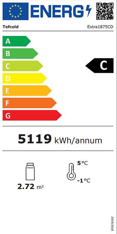 Bild 2: Esta Wandkühlregal Extra-1875-CD Black