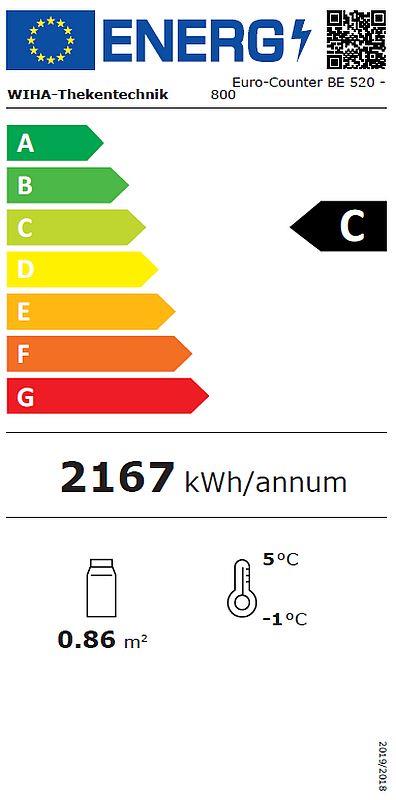 Bild 2: Wiha Kühlvitrine Euro-Counter 520 BE DT 800 rund