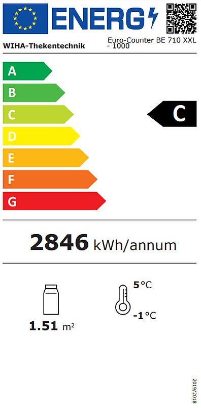 Bild 2: Wiha Kühlvitrine Euro-Counter 710 E BE XXL 1000