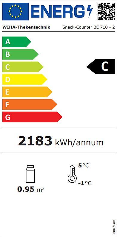 Bild 2: Wiha Kühlvitrine Snack-Counter 710 BE DT 2 rund