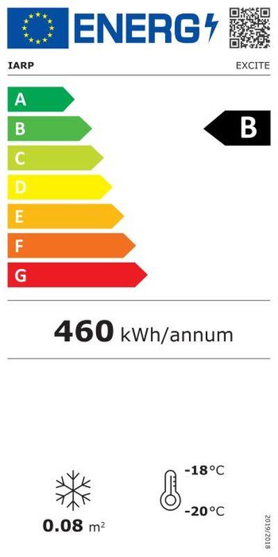 Bild 2: Esta Iarp Tiefkühlschrank mit Glastür Excite