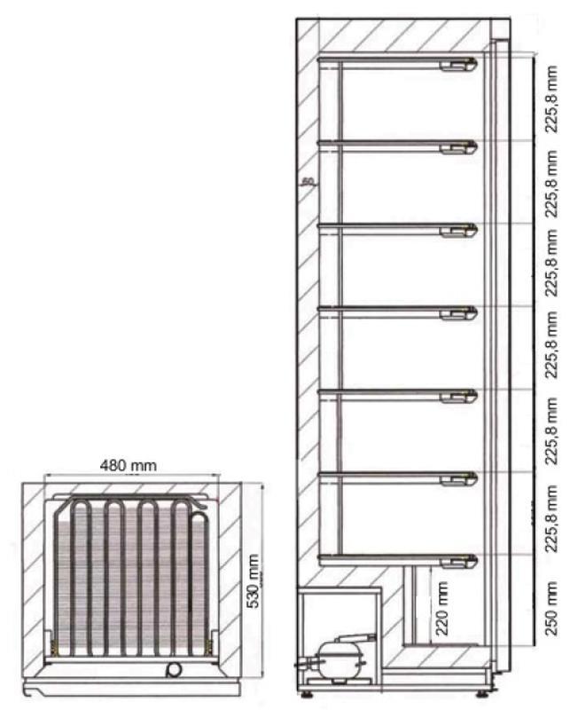Bild 5: Esta Tiefkühlschrank mit Volltür UFX 400