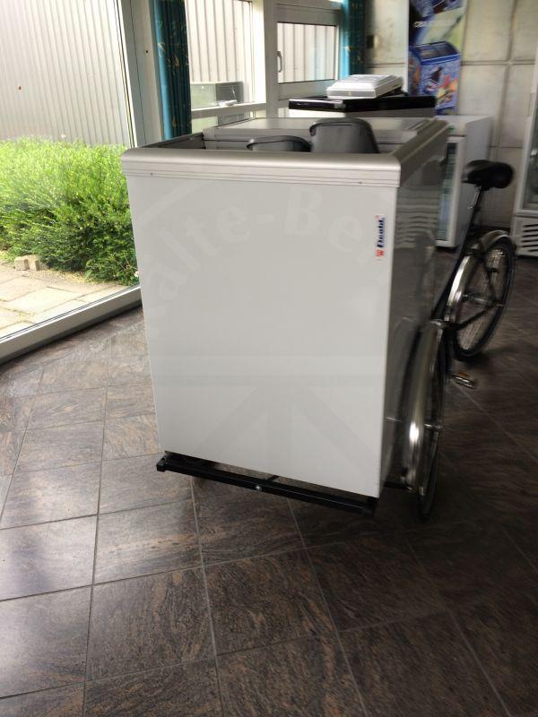 Bild 7: Esta mobile Tiefkühltruhe Mobilux 11 und Dreirad