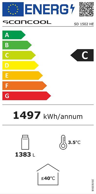 Bild 2: Esta Umluft-Kühlschrank HD 1502 GL