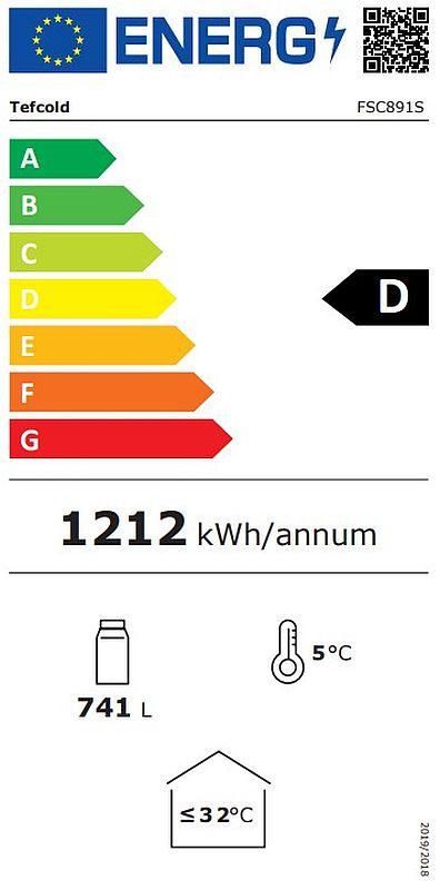 Bild 2: Esta Kühlschrank mit Glastüren SL 891 GL