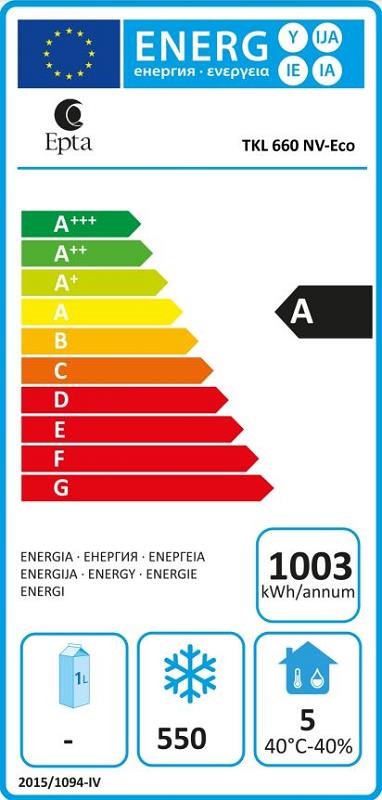 Bild 2: Esta Energiespar-Tiefkühlschrank TKL 660 NV Eco