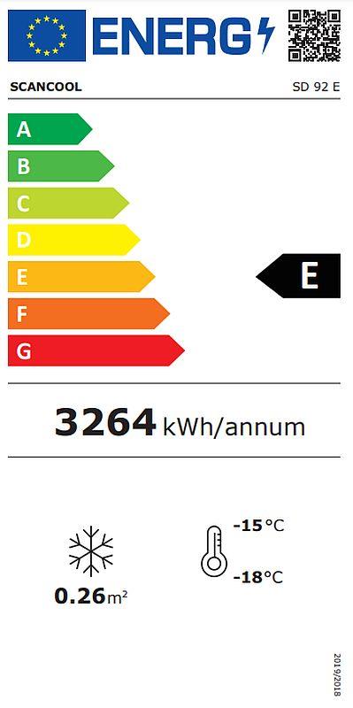 Bild 2: Esta Tiefkühlschrank mit Glastür - SD 92
