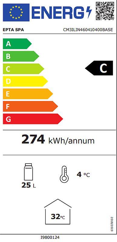 Bild 2: Esta Iarp Glastür Kühlschrank Counter 21-Black