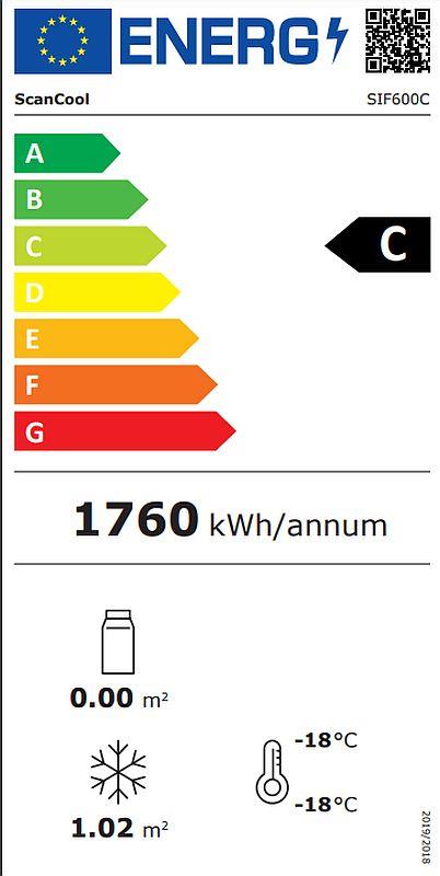 Bild 2: Esta umschaltbare Kühltruhe-Tiefkühltruhe SIF600C