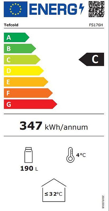 Bild 2: Esta Kühlschrank mit Glastür  L 175 G-LED