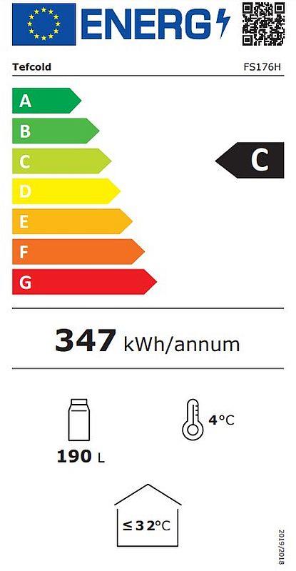Bild 2: Esta Kühlschrank mit Glastür  L 175 GSS-LED Black