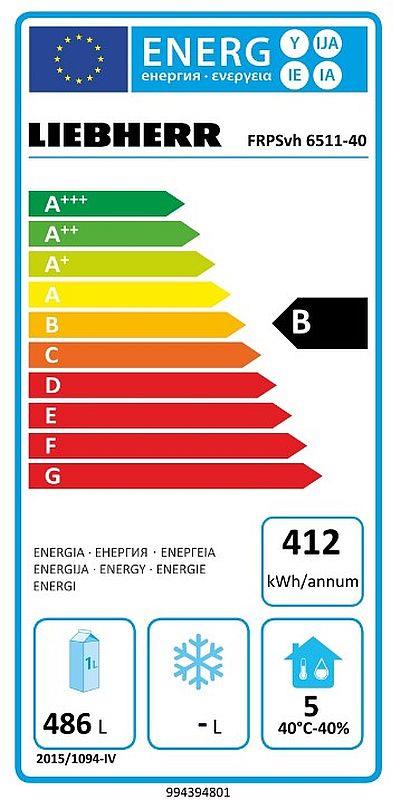 Bild 2: Liebherr FRPSvh 6511 Perfection Glastür Kühlschrank GN2/1