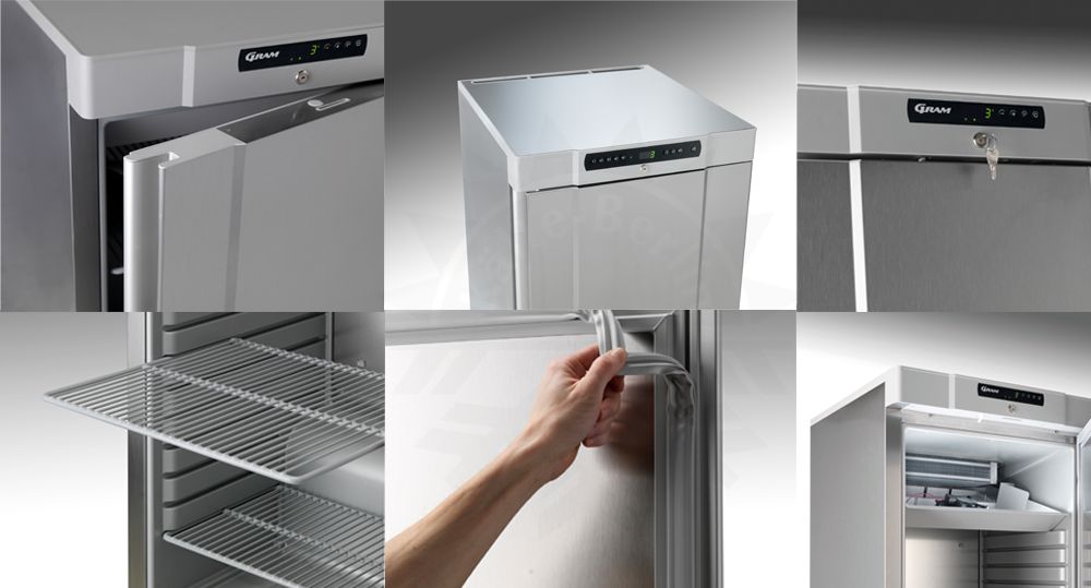 Gram Tiefkühlschränke , Gram Tiefkühlschrank ECO PLUS F 70 CCG L2 4N ...