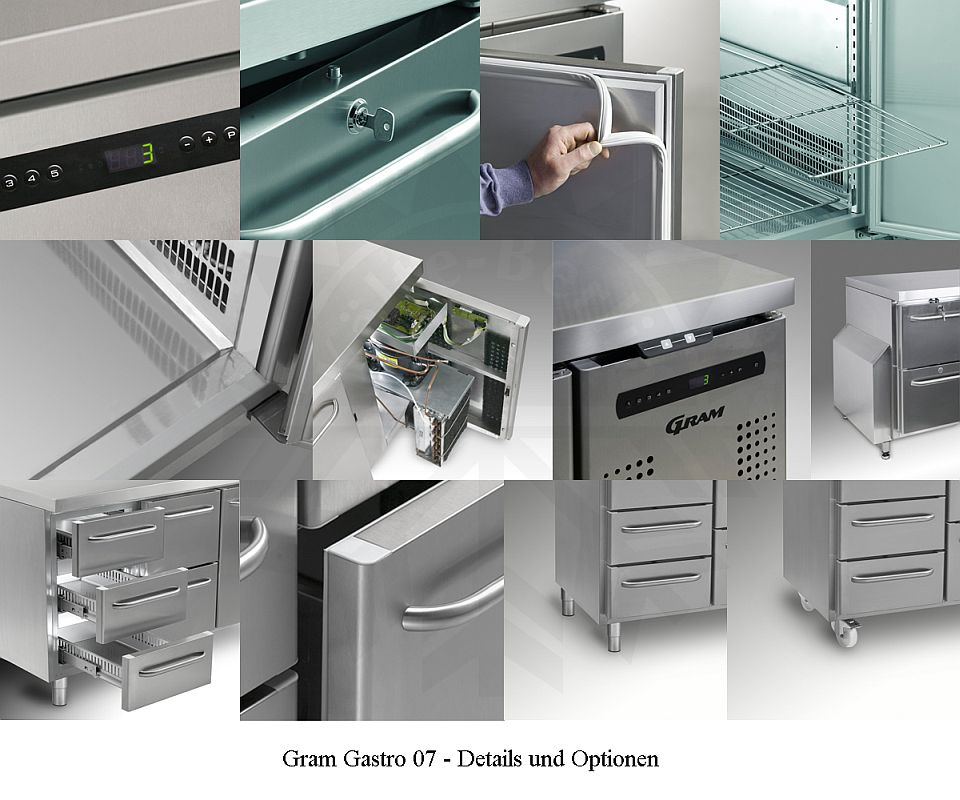 Bild 2: Gram K 1807 CSG A DL/3D/3D L2 - Kühltisch
