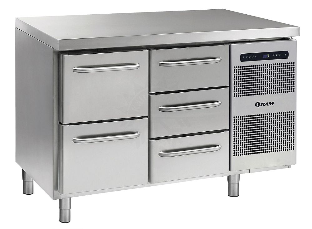 Bild 1: Gram K 1407 CSG A 2D 3D L2 Kühltisch