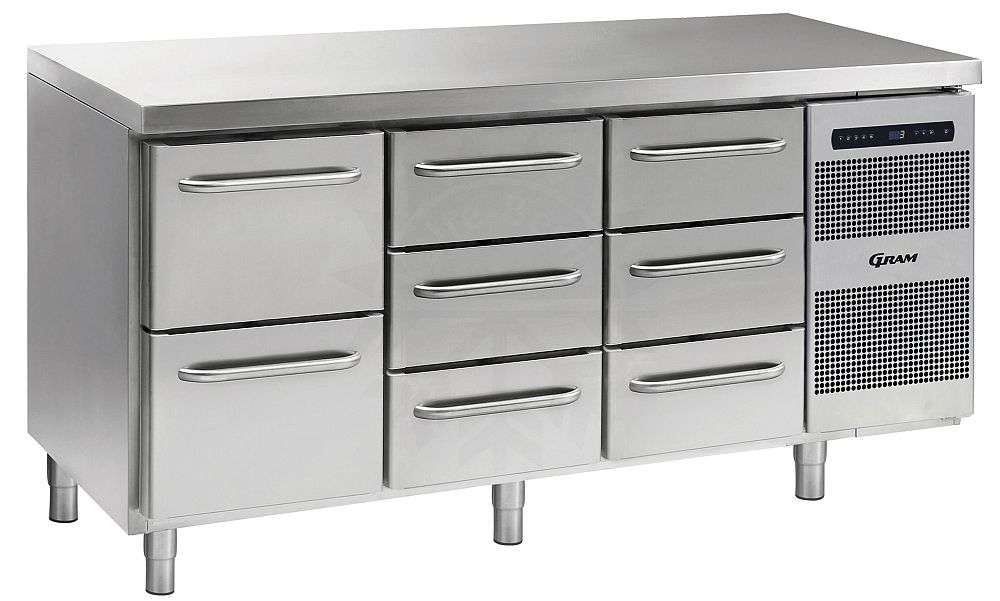 Bild 1: Gram K 1807 CSG A 2D 3D 3D L2 - Kühltisch