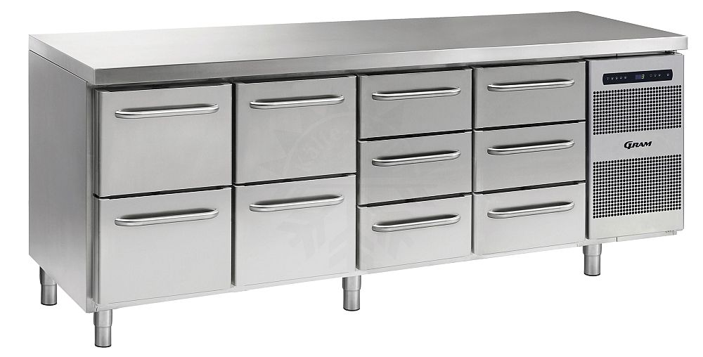 Bild 1: Gram K 2207 CSG A 2D 2D 3D 3D L2 - Kühltisch