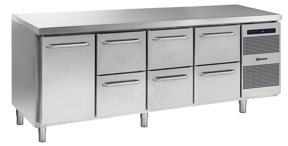 Bild 1: Gram K 2207 CSG A DL 2D 2D 2D L2 - Kühltisch