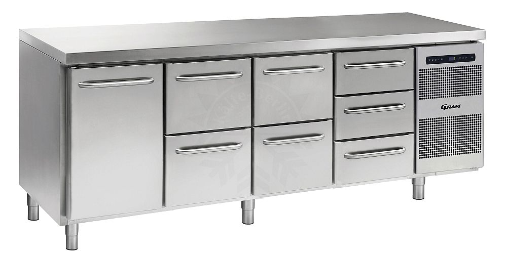 Bild 1: Gram K 2207 CSG A DL 2D 2D 3D L2 - Kühltisch