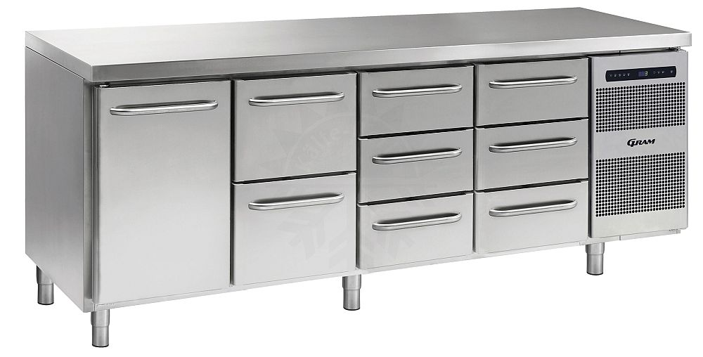 Bild 1: Gram K 2207 CSG A DL 2D 3D 3D L2 - Kühltisch