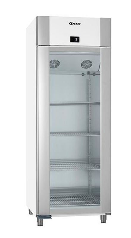 Bild 1: Gram Glastür-Kühlschrank ECO TWIN KG 82 LCG L2 4N
