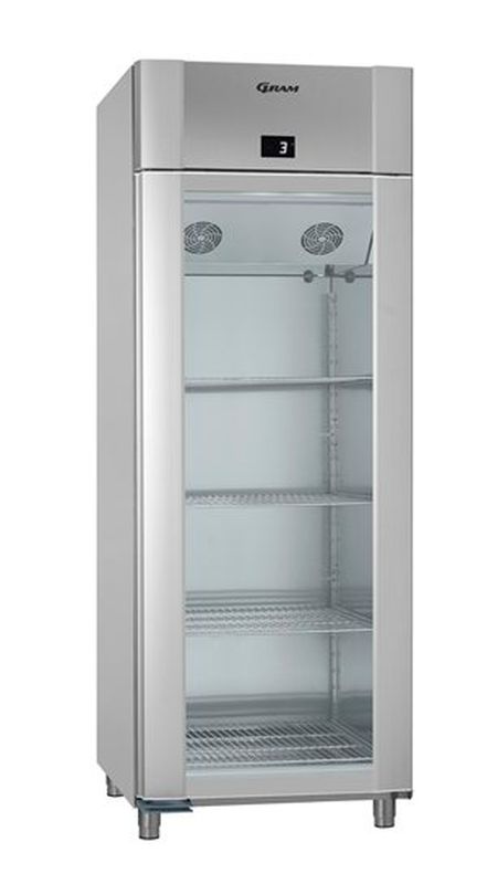 Bild 1: Gram Glastür-Kühlschrank ECO TWIN KG 82 RCG L2 4N