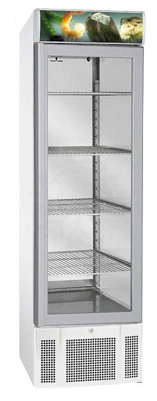 Bild 1: Gram MIDI FG 425 LSG 4W - Umluft-Tiefkühlschrank mit Glastür