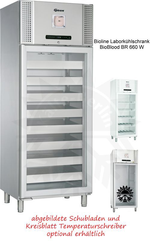 Bild 1: Gram BioLine Laborkühlschrank BioBlood BR 660 W
