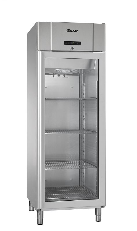 Bild 1: Gram COMPACT KG 610 RG L2 4N - Umluft-Kühlschrank mit Glastür