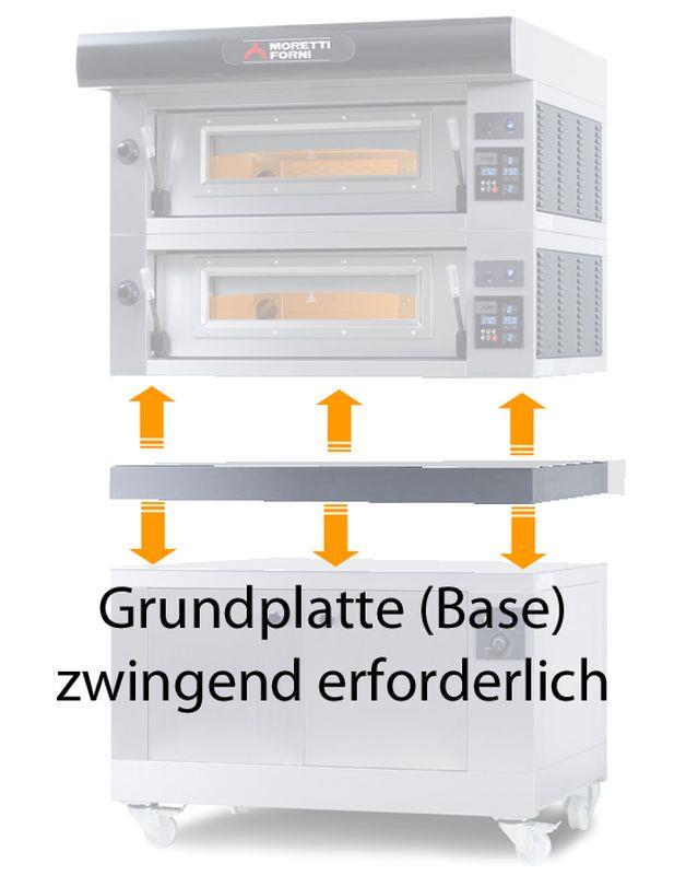 Bild 1: Nordcap Moretti Grundplatte BASE AHB A für serieP AMALFI A