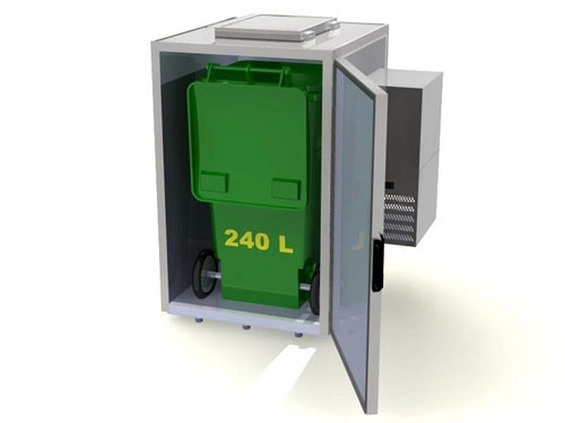 Bild 1: Hefa CNS Abfallkühler AK-240-1