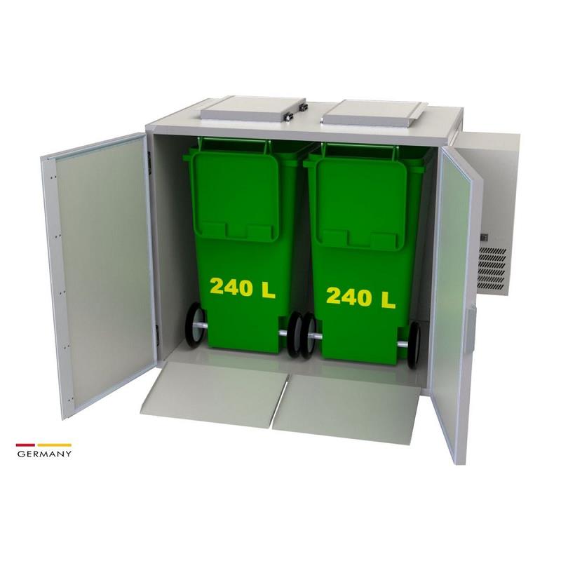 Bild 1: Hefa CNS Abfallkühler AK-240-2