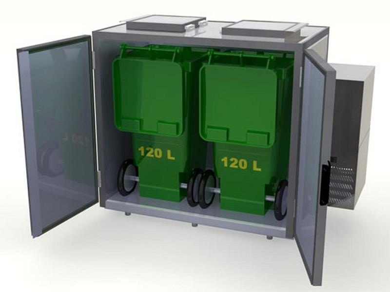 Bild 1: Hefa CNS Abfallkuehler AK-120-2