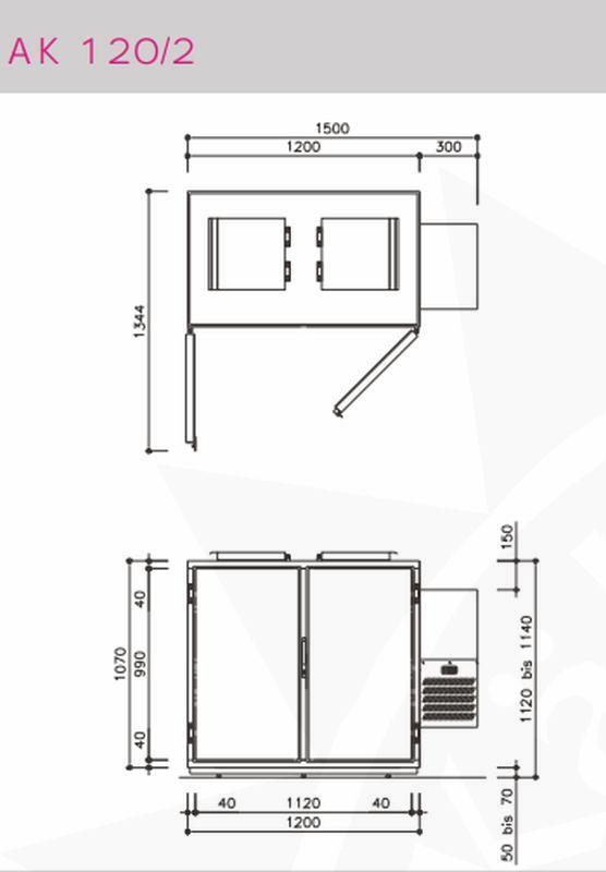 Bild 3: Hefa CNS Abfallkuehler AK-120-2