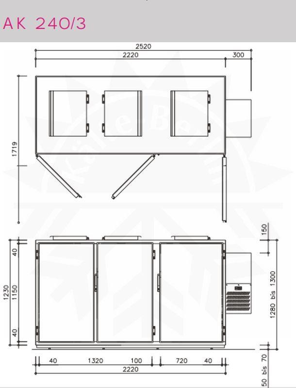 Bild 3: Hefa CNS Abfallkühler AK-240-3
