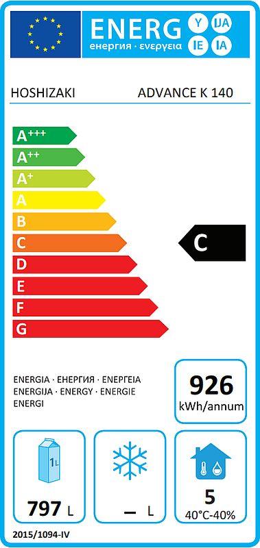 Bild 2: Hoshizaki Kühlschrank Advance K-140-4-L