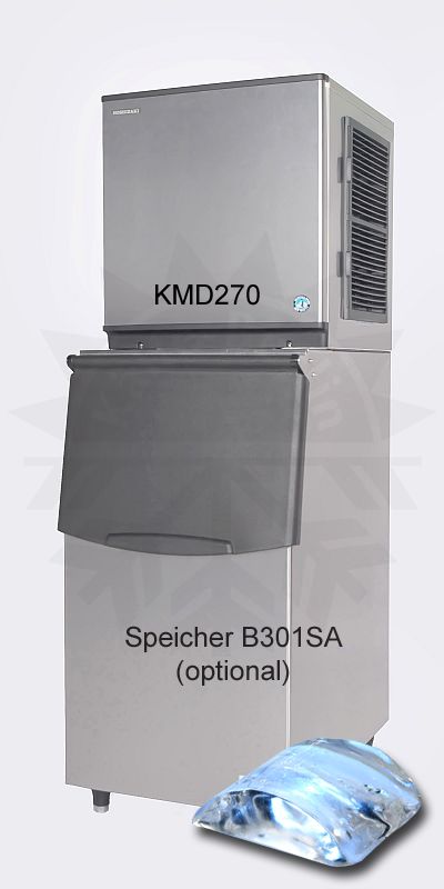 Bild 1: Hoshizaki Crescent-Eisbereiter KMD270AA Bubble Tea