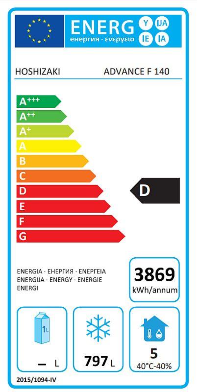 Bild 2: Hoshizaki Tiefkühlschrank Advance F-140-4-L