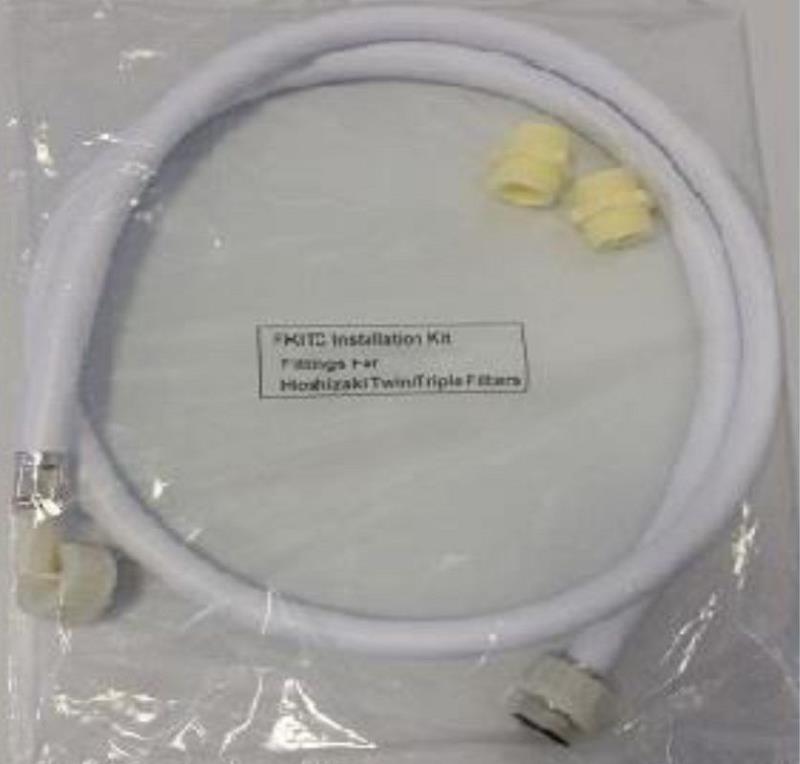 Bild 1: Wasserzulaufschlauch für Wasserfilter Everpure Twin und Triple