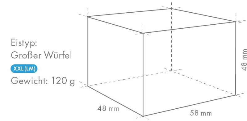 Bild 3: Hoshizaki XXl Eiswürfel-Bereiter IM-65NE-HC-LM