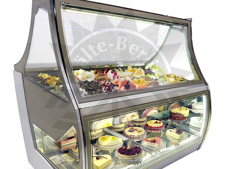 Bild 1: ISA Eisvitrine Pagoda ARIA A170-H117-EXC