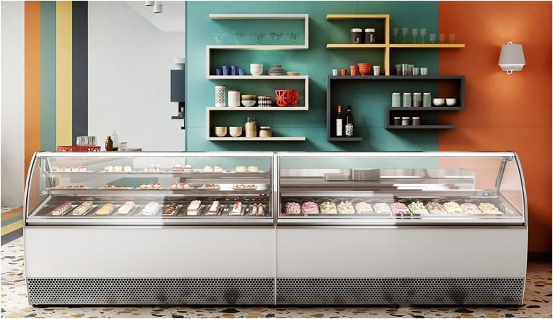 Bild 9: Nordcap Speiseeisvitrine Millennium 2.0 GR DT 220 H135