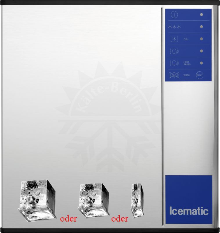 Bild 1: Icematic Eiswürfelmaschine M-Serie M132